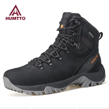HUMTTO/ Туристически обувки за улицата, мъжки непромокаеми ловни обувки, Тактически бойни ботильоны в пустинята, Мъжки военни пешеходни маратонки за ходене