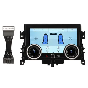 Авто Сензорен екран променлив ток, Постоянен ток от 9 До 16 На Регулиране на въздушния поток, за по-Ясна Картина на Автомобилния климатроник LCD екран 7 инча за Land Rover