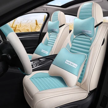 Универсален Комплект Калъфи За автомобилни седалки от Hyundai Кона Kia Stinger VW Passat b5 B6 VW Polo 9n Mazda 3 bk 6 gg Аксесоари За Интериора